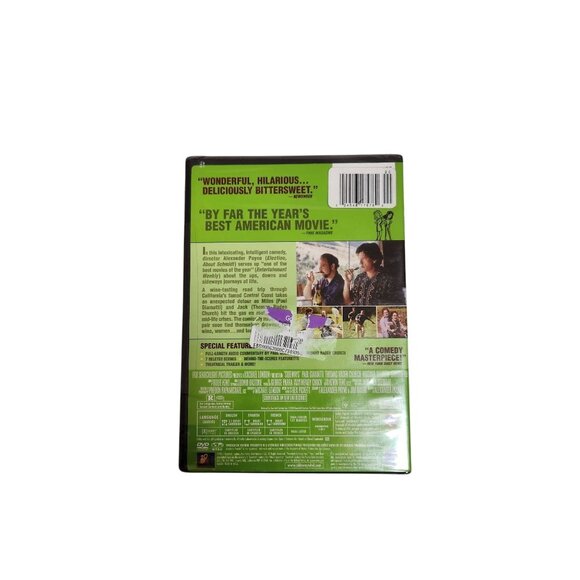 Sideways DVD Widescreen Edition Comedy Movie Paul Giamatti Thomas Haden Church V - Picture 2 of 2